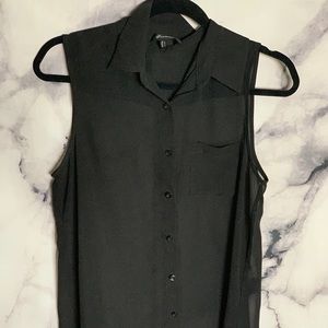 Forever 21 sheer blouse
